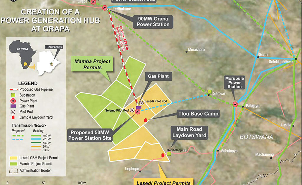 Botswana’s first coalgas power station targets Southern Africa