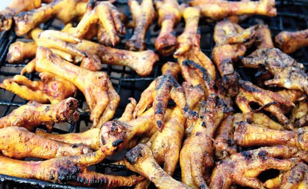 Braaied Delectable Chicken Feet and Gizzards A Flourishing Business