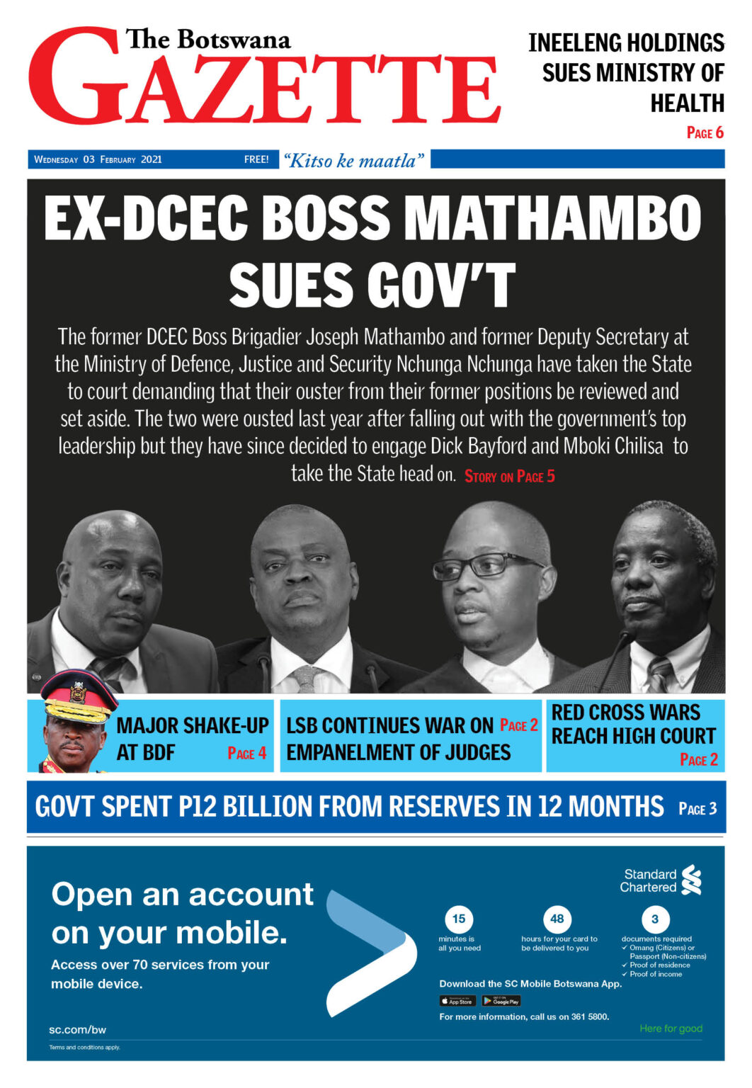 EEdition Botswana Gazette