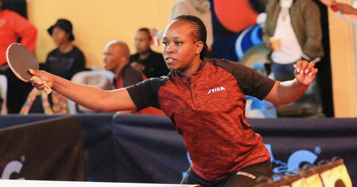 BDF Sweeps Molepolole Table Tennis Open 