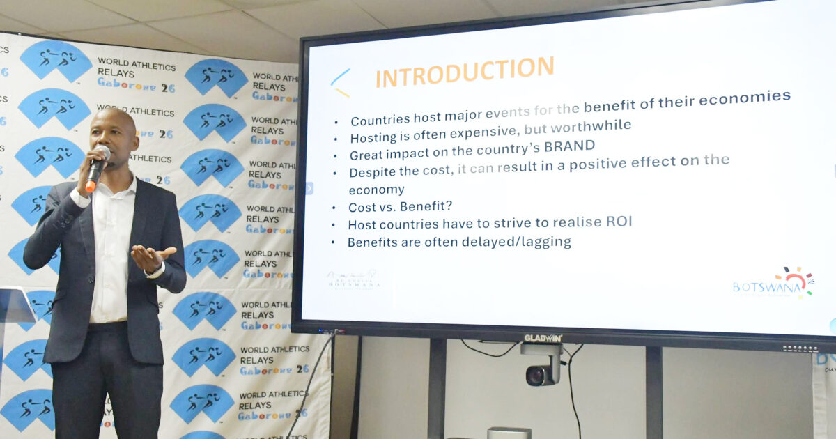 World Relays Boost Botswana Economy