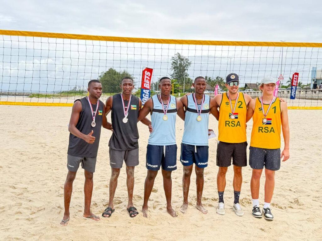 Botswana Beach Volleyball Duo Triumphs Maputo