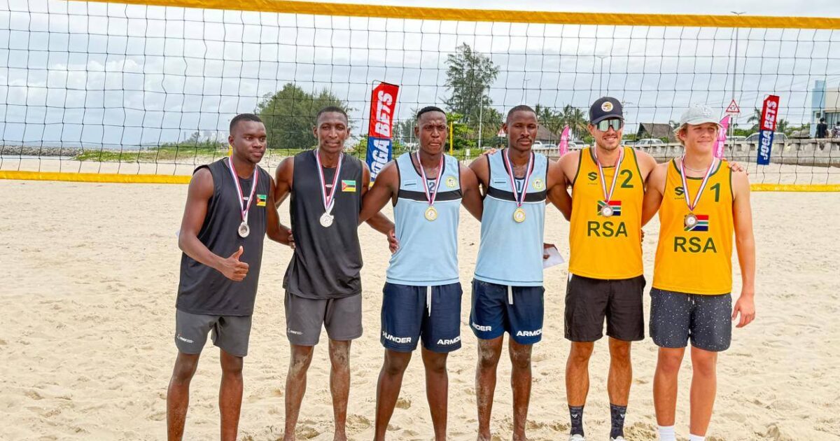 Botswana Beach Volleyball Duo Triumphs Maputo