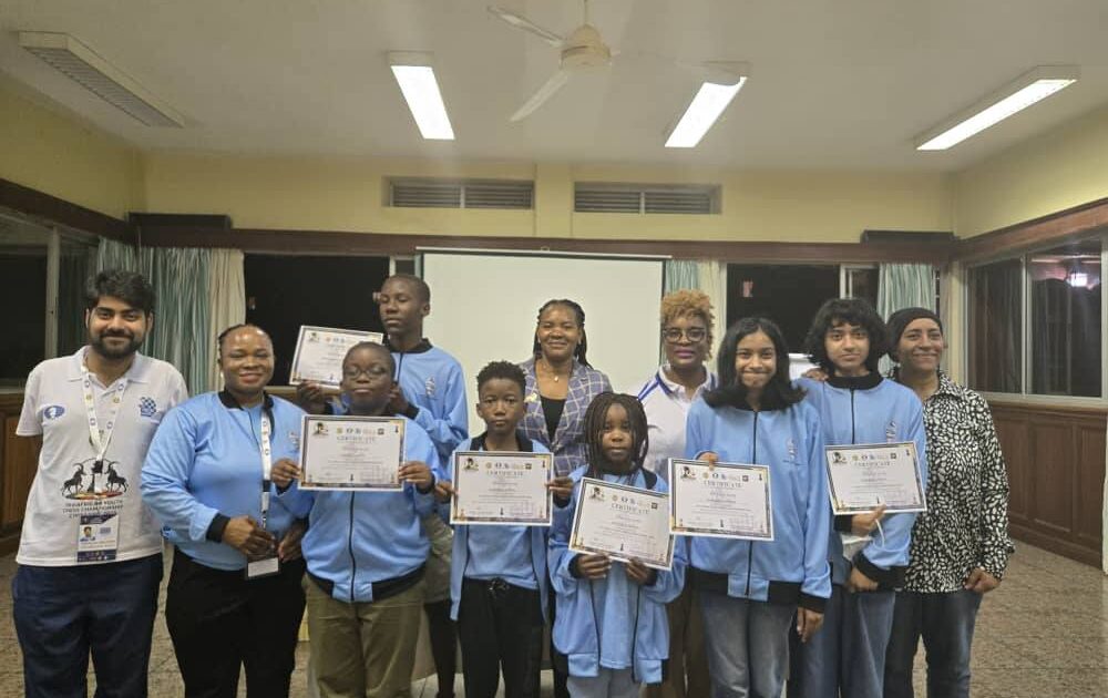 Botswana Youth Chess Impress