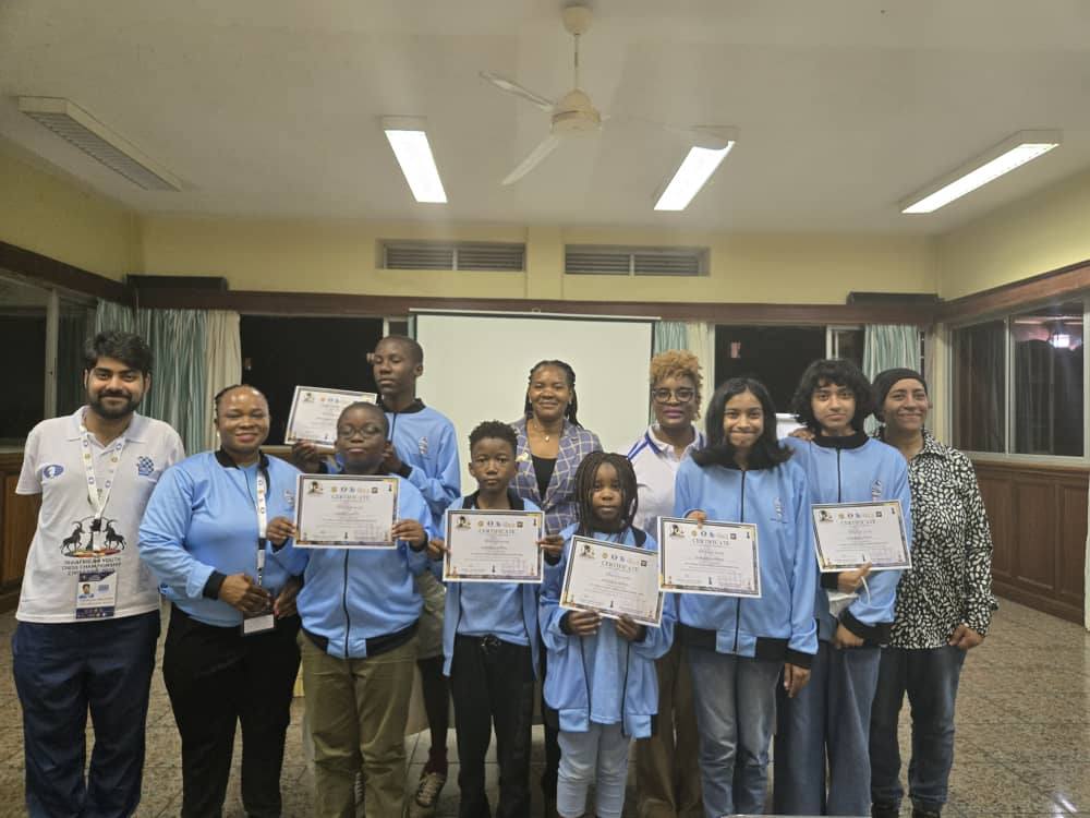 Botswana Youth Chess Impress