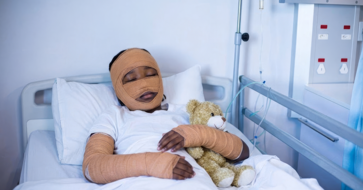 When a Child is Burned a Nation is Tested